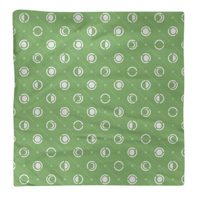 Serviette de coton deux couleurs en lune à phases Noira Gothard