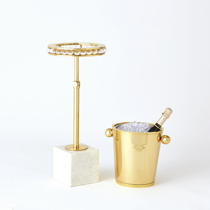 Margot Side Table, Brass