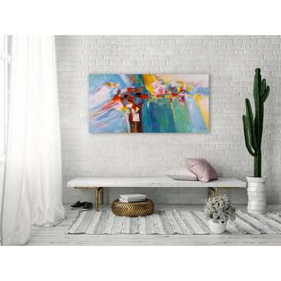 Hand -painted acrylic painting Enchanting Reef