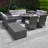 9 - Person Patio Conversation Set with Cushions-71058084
