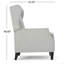Fauteuil inclinable traditionnel confortable avec bordure cloutée pour la décoration intérieure-1104229868