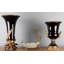 Ebony Handcrafted Porcelain China Table Vase