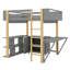Lit mezzanine Janelly, pour enfants-219945598-219945568