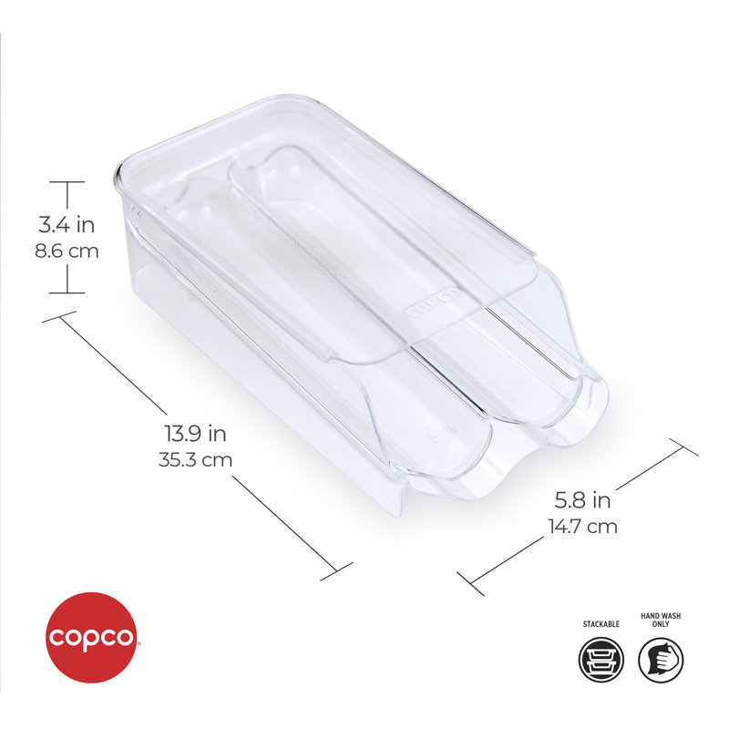 Copco Set Of 2 Gravity Egg Bins