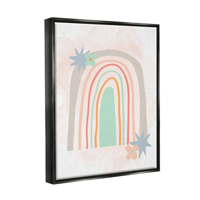«Whimsical Wavy Rainbow Star Shapes», impression