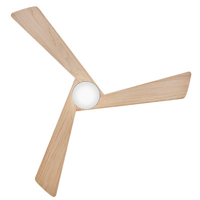 Ventilateur de plafond intelligent 60 po à DEL intégré Hinkley Sculpt avec télécommande Hiro