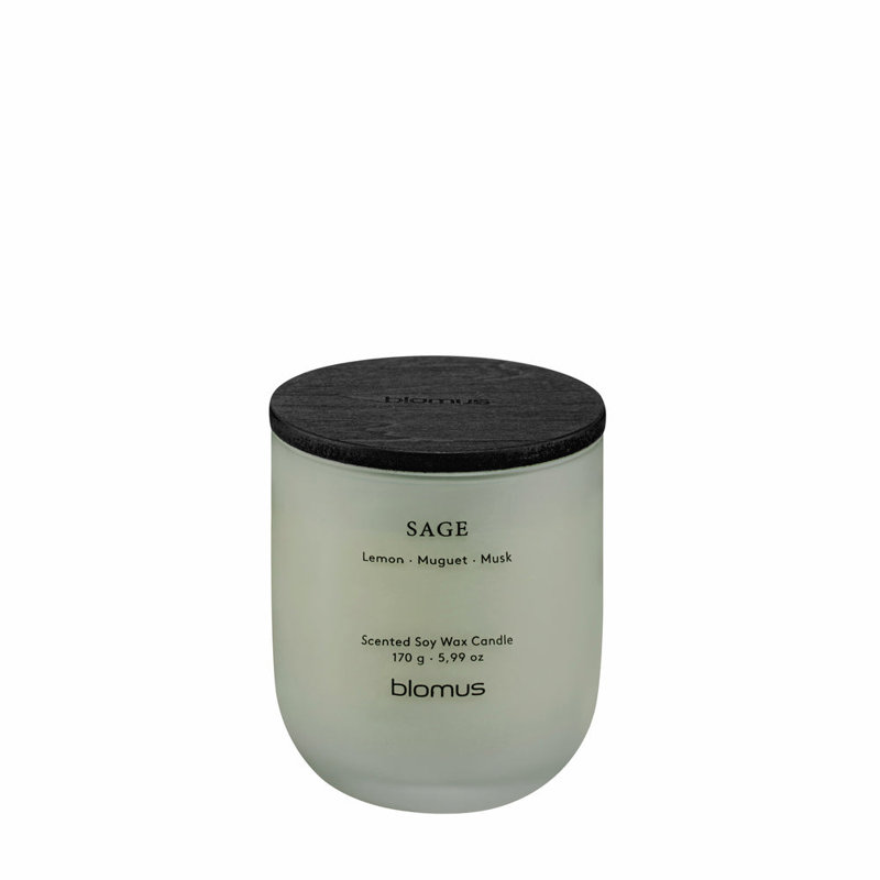 TUOKSU Scented Candle - Sage (Lemon/Muguet/Musk), Small