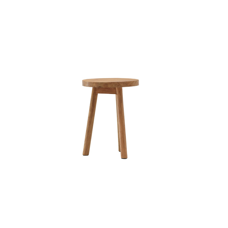 Idylberry Solid Wood Accent Stool