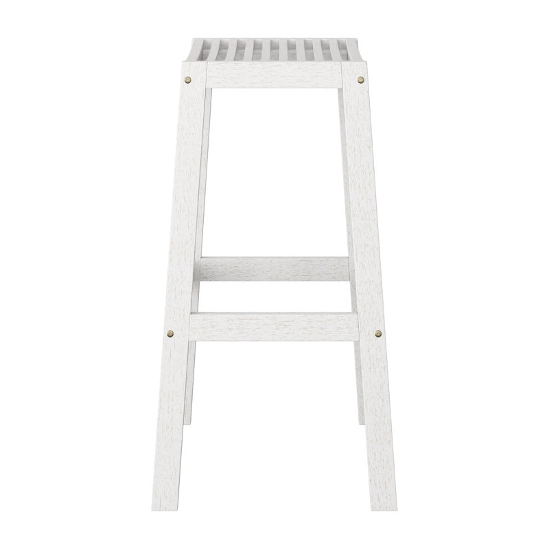 Tabouret de bar Gwenda, Blanc
