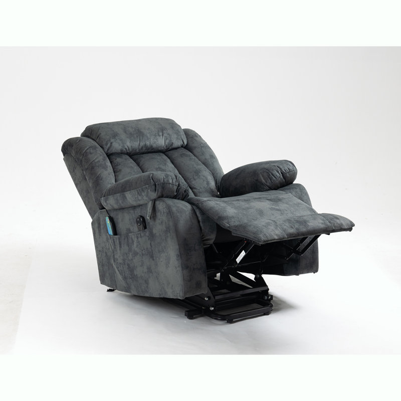Fauteuil inclinable électrique Power Lift, Bleu gris