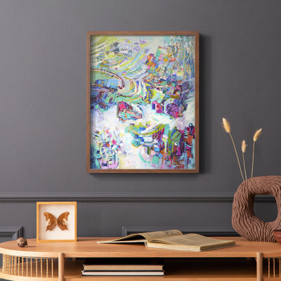«Gathering up the Goddess II», reproduction encadrée - bois massif