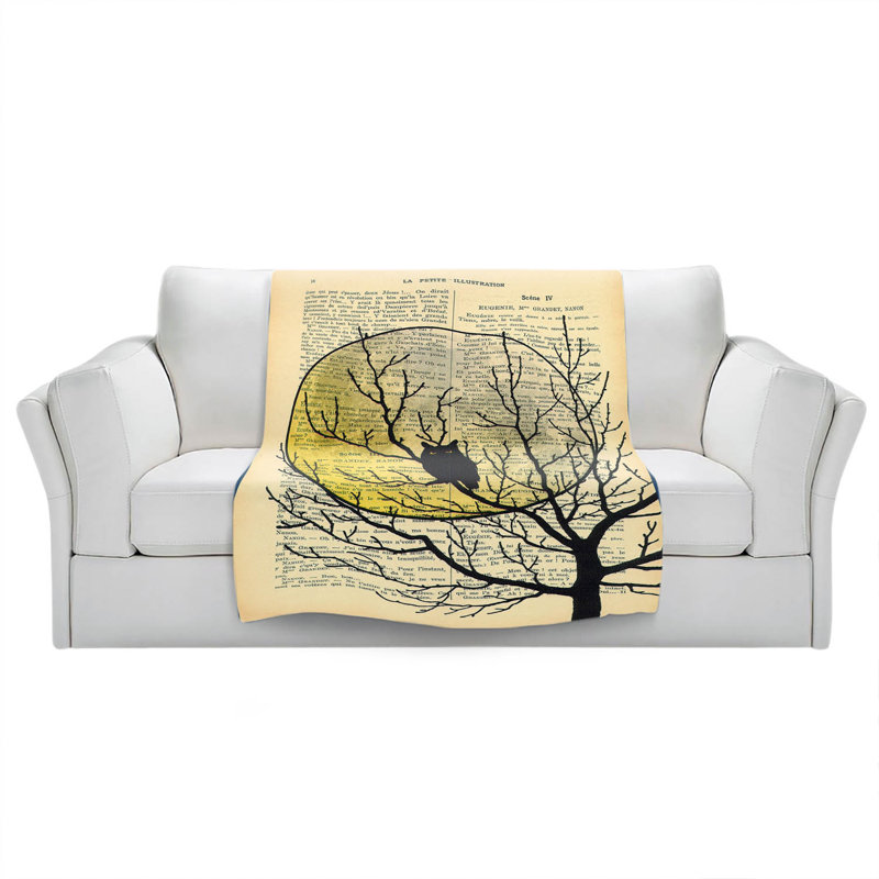 Hand Woven Throw Blanket, 51" x 60"