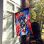 Drapeau patriotique de la maison américaine-112698600