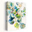 Doux eucalyptus aquarelle abstrait délicat, plante naturelle, reproduction d'art-1274446139