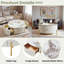 Table basse moderne avec 2 grands tiroirs Modern