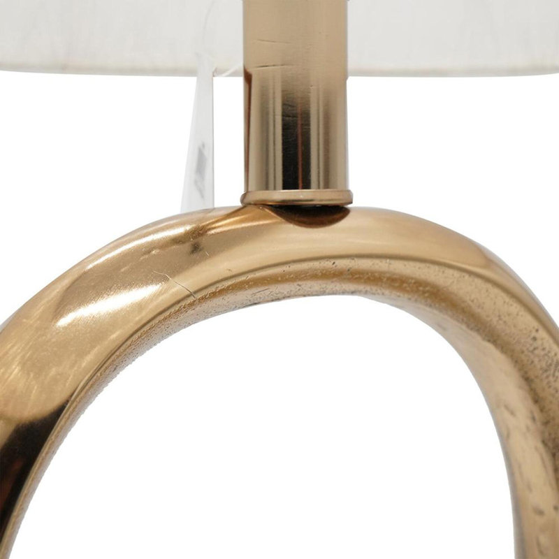 Lampe de table 19,7 po grise