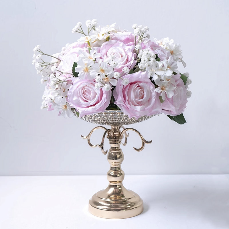 Décoration de fleurs artificielles simulées