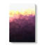 Sun Over A Mountain Range In Abstract - Wrapped Canvas-55341038