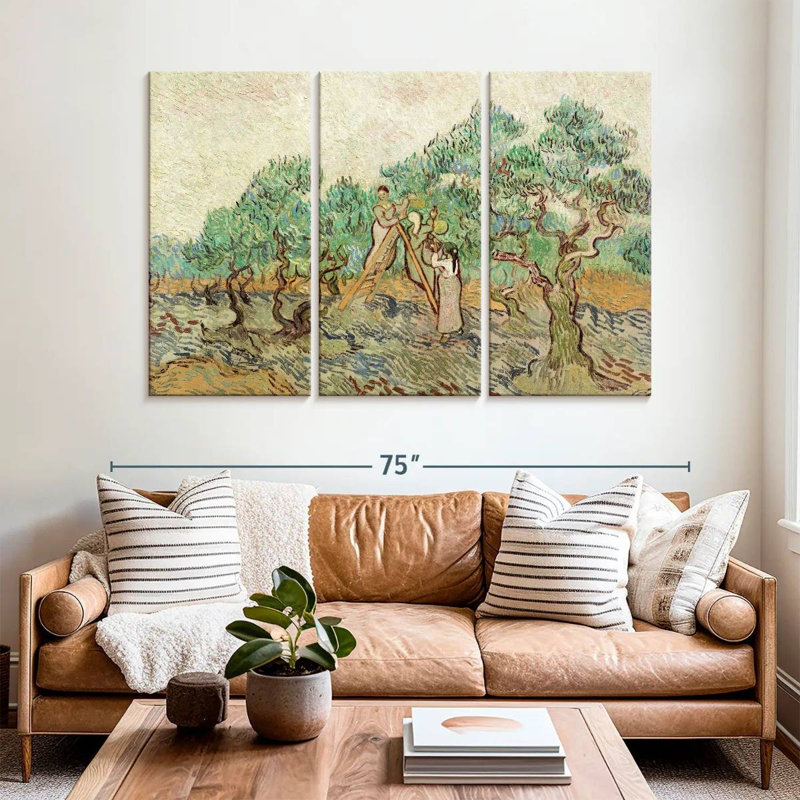Senne The Olive Orchard, 42" H x 65" W