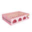 Lits plateforme modernes en bois avec rangement et DEL, blanc rose