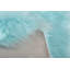 Tapis bleu pâle en fausse peau de mouton Jeremial-1317959657
