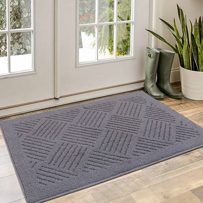 Tapis de porte d'extérieur antidérapant Erix
