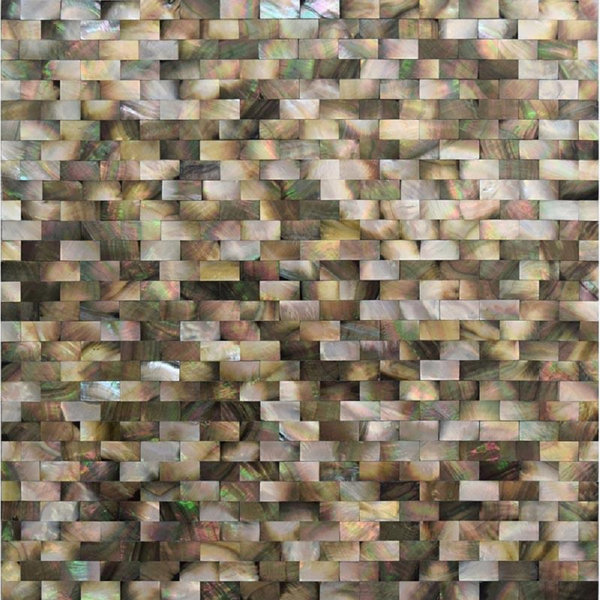 11.4" x 11.9" Seashell Wall Floor Use Tile