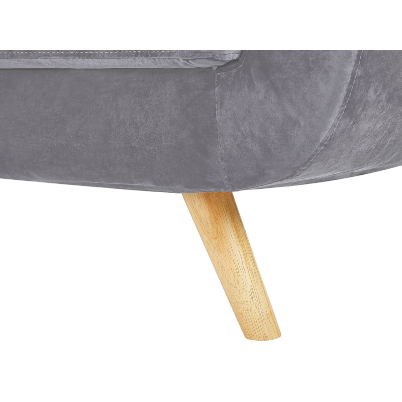 Arias Box Cushion Sofa Slipcover, Grey