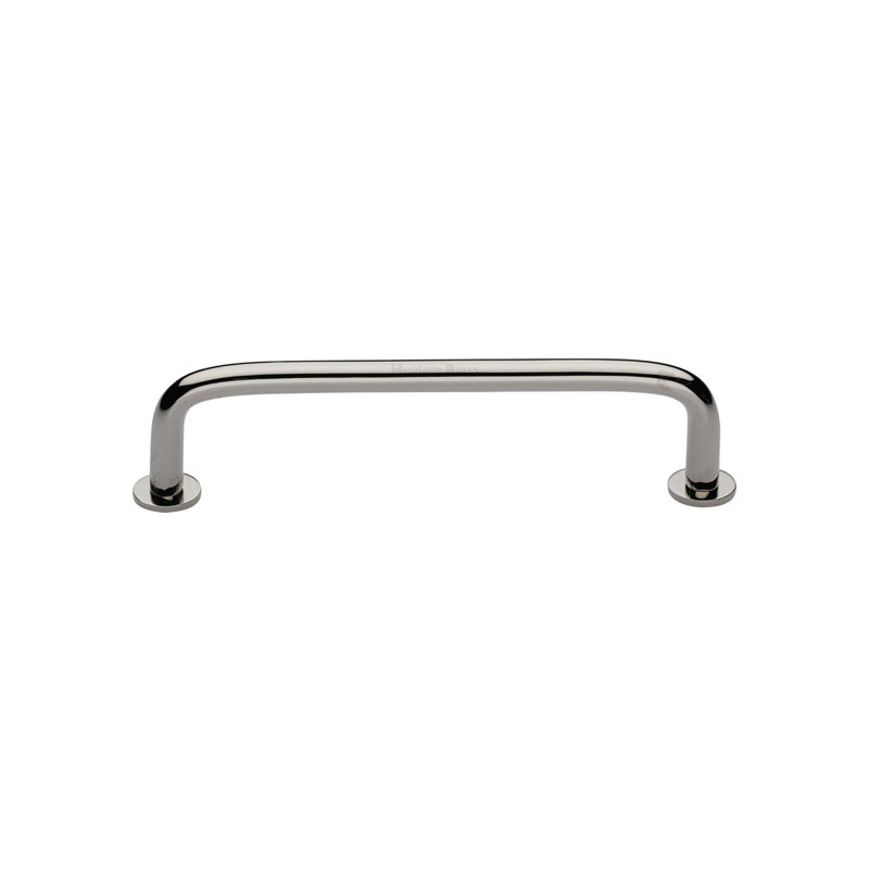 Heritage Brass Heritage Cabinet Pull Wire Design with Rose, 104cm L x 8cm W, Satin Brass