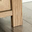 Armoire de rangement de style rustique brun pour la cuisine, la buanderie ou le salon, tablettes réglables, utilisation quotidienne fixe et rayonnage brun, processus d'assemblage simple