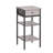 Nightstand, with a Drawer and 2 Storage Shelves, Space Saving, Modern-1357543033
