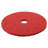 3M Buffer Pad, 12", Red, 5 Pads/Carton-4727263
