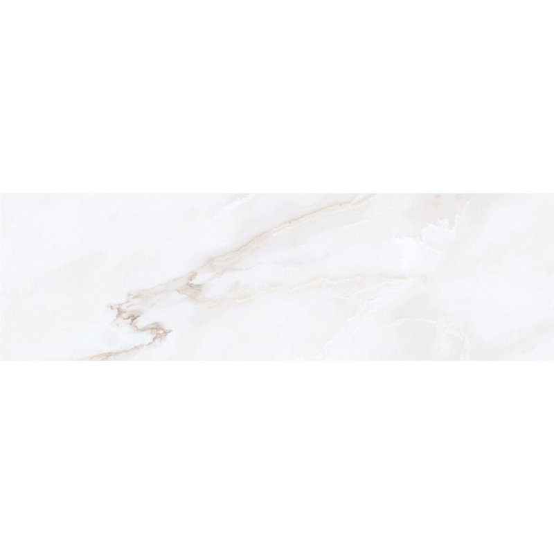 Huntington 3" x 10" Matte Ceramic Bullnose Tile Trim in White
