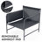 Cloud 4-Person Outdoor Seating Set – Thick Cushions & Removable Arm Pad-967933683