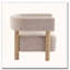 Fauteuil d'appoint rembourré Boucle-484708432