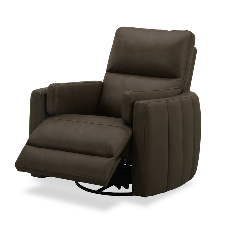 Jodena Swivel Glide Power Recliner - Brown, Brown