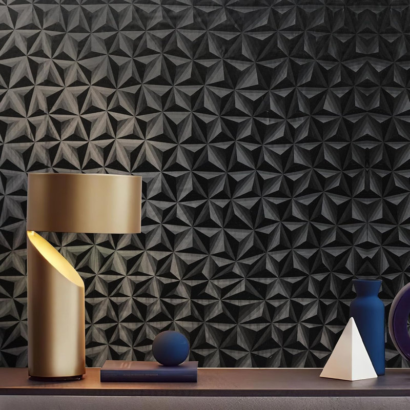 Simon & Siff - Papier peint décoratif à peler et à coller en 3D pour papier peint décoratif bricolage amovible pour meubles et armoires
