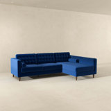 Hirst Velvet Sectional Sofa