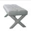 Banc rembourré en lin 45 po Lovell-833021271