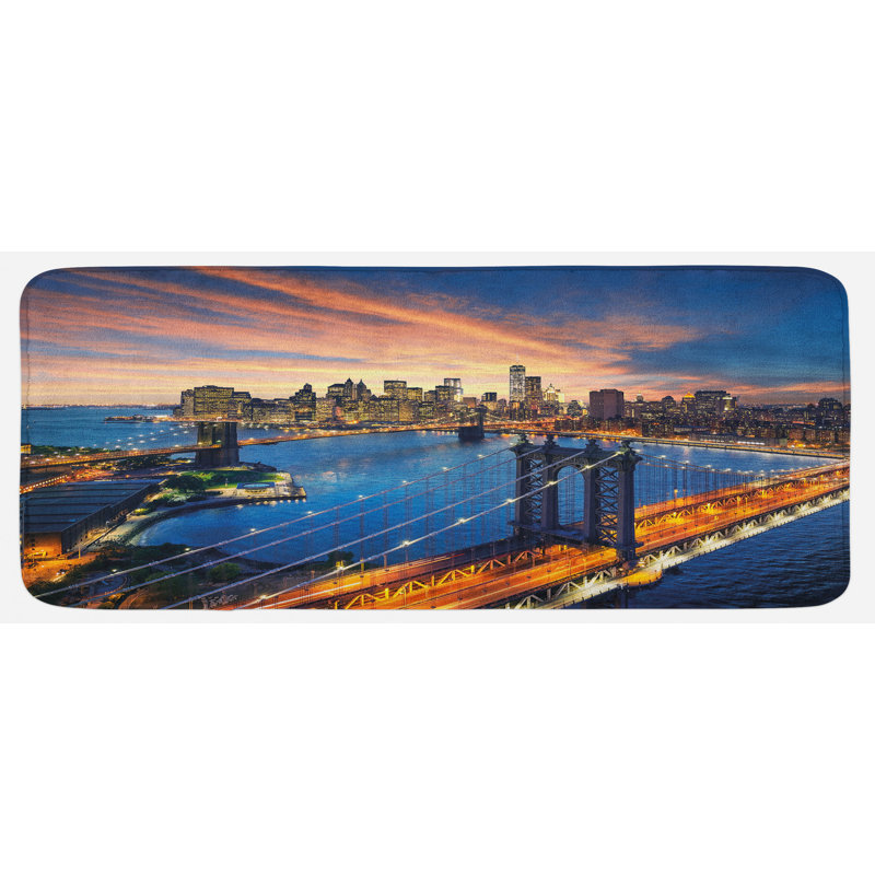 Tapis de cuisine paysage