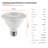 Euri Lighting PAR30 Short Neck LED Bulbs, 11W, 975 lm, 75W Eq., 4000K, E26, CEC/JA8/UL, 2-Pack