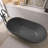 Oval Solid Surface Bathtub, Freestanding Soaking Bathtub-111988031