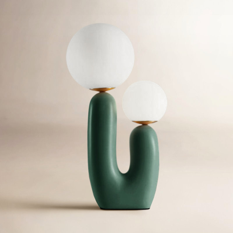Lampe de table Yuma, Vert