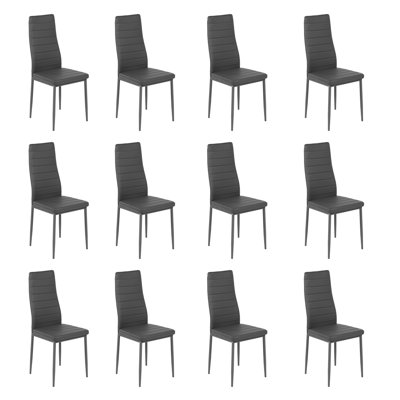 Monteen 47.5cm H Upholstered Metal Upholstered Back Side Chair