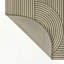 Tapis intérieur / extérieur beige / brun à rayures géométriques Margot-386214361