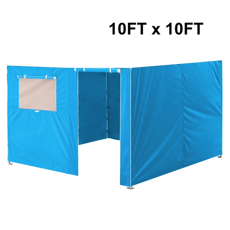 Mur latéral Moguel, Bleu ciel, H 49,2 po x l 120 po x P 120 po