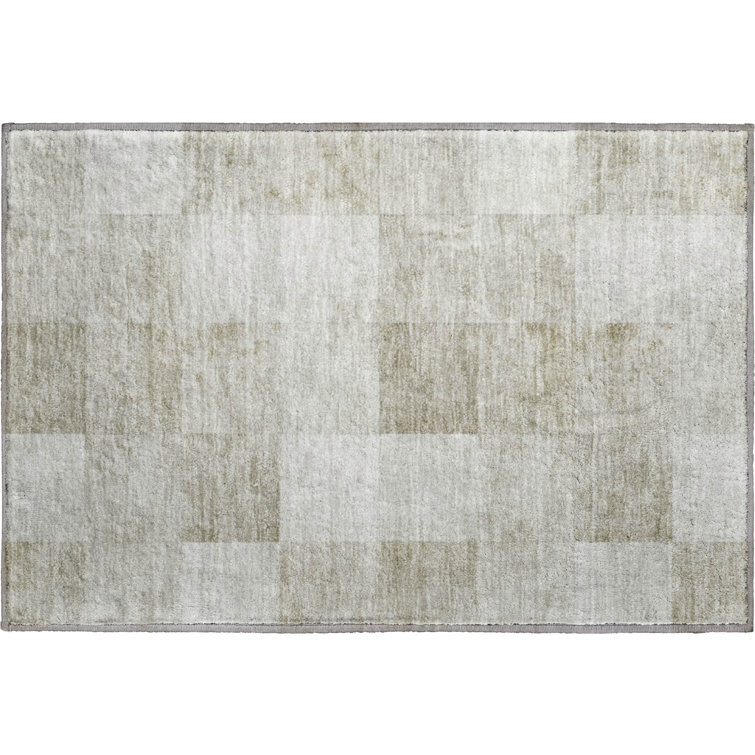 Premium Machine Washable Alijah AMF1255 Geometric Rug