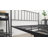 Birmati Metal Platform Bed Minimalist Bed Frame with Headboard and Footboard-306807481-308272607