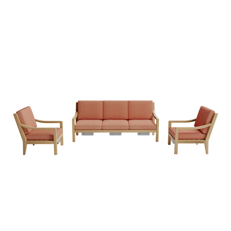Solerno Heated Sofa Set, Mesa
