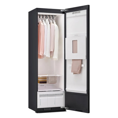 Lg Styler Smart Steam Closet With Dual Truesteam Technology And Dynamic Moving Hanger